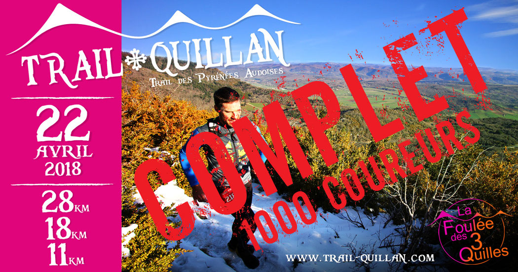 Trail dans l’Aude – Quillan 2018