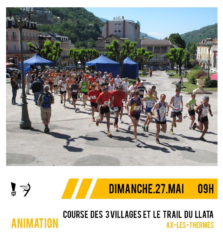 Trail et course à Ax-les-Thermes