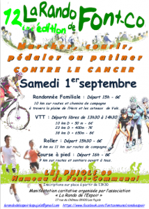 Affiche rando de Font-co